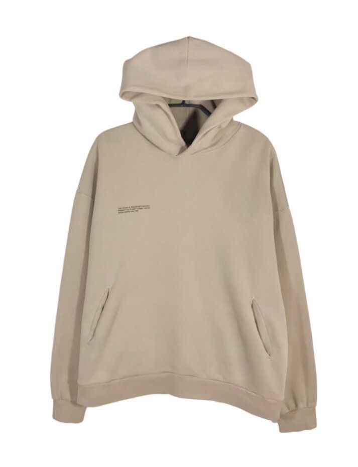 Pangaia Pangaia Cream Hoodie Heavyweight Cotton Unisex Size M Size US M / EU 48-50 / 2 - 2 Thumbnail