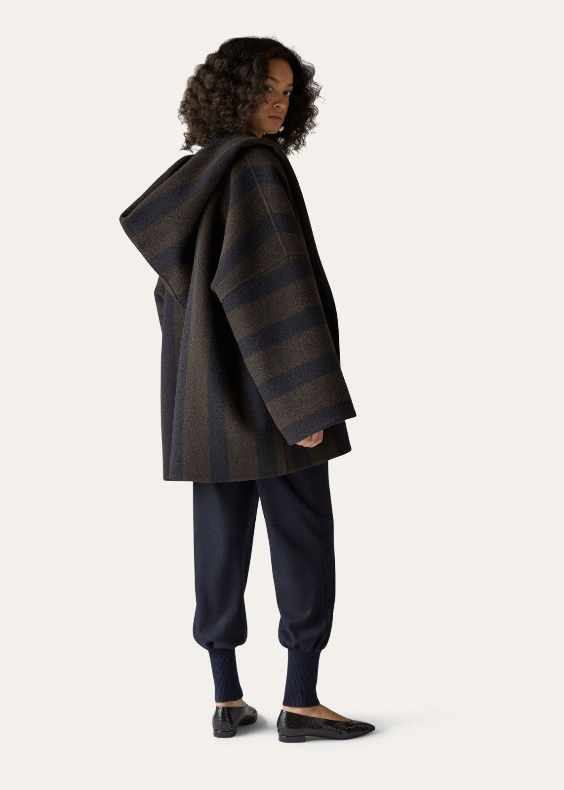 Loro Piana o1srvl11e1125 FAN2919 Blanket Coat in Blue/Green Size S / US 4 / IT 40 - 6 Thumbnail