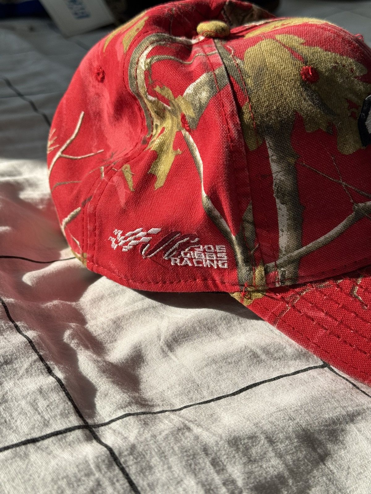 NASCAR Y2K Nascar Realtree Racing Cap Hat #18 Fox Racing Size ONE SIZE - 8 Thumbnail