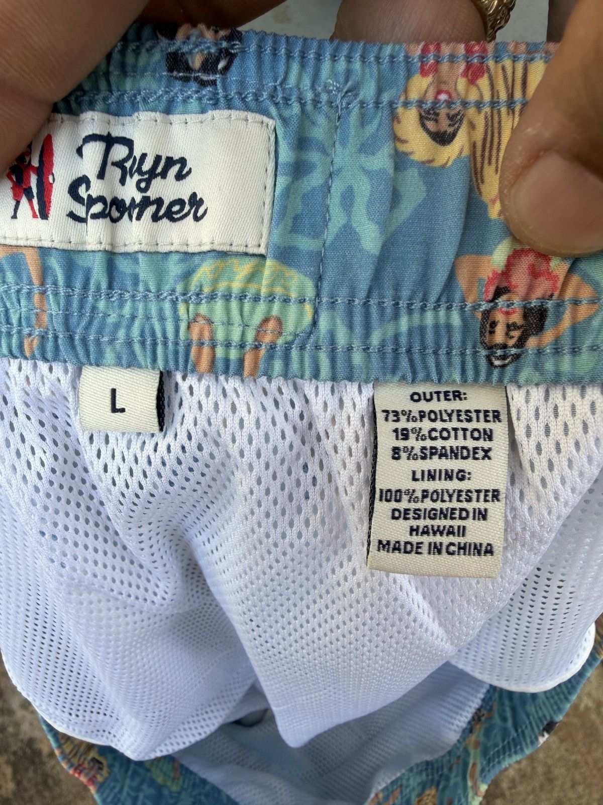 Reyn Spooner New Reyn Spooner Eco Swimwear Hula Nodders Swim Men's L Size US 34 / EU 50 - 5 Thumbnail