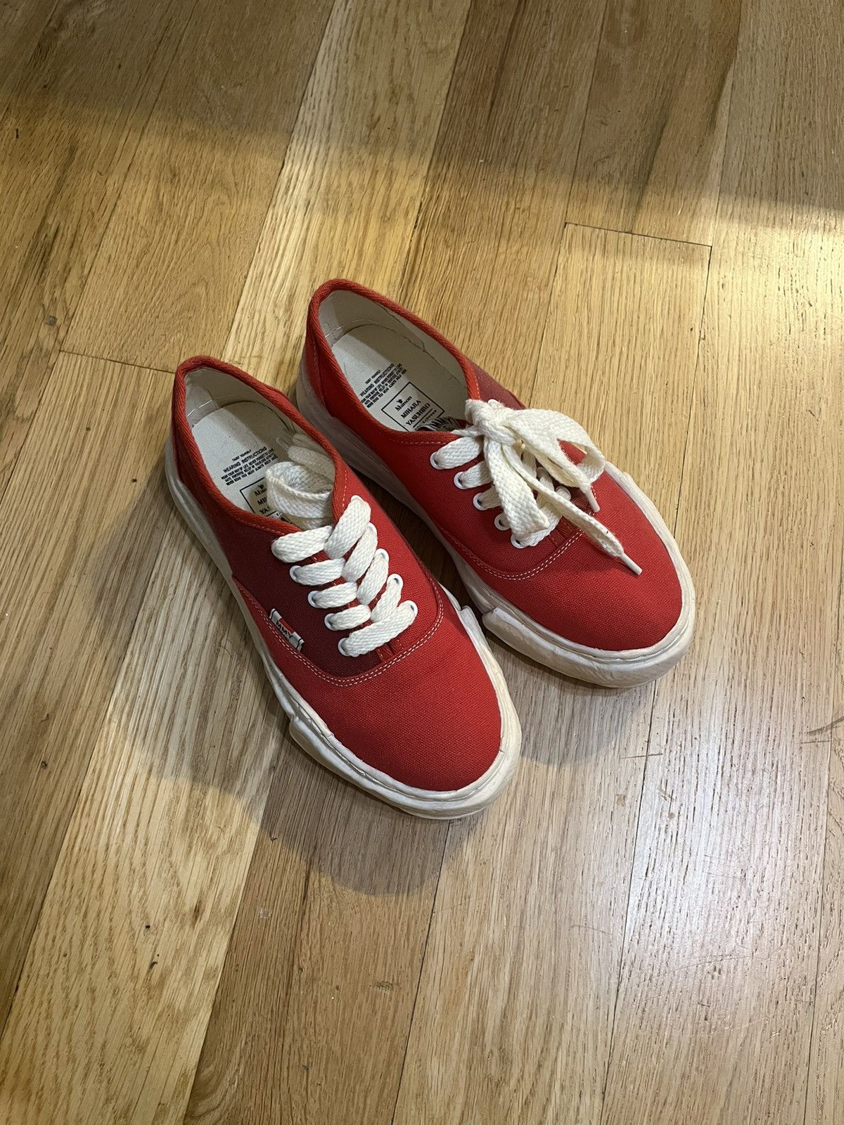 Maison MIHARA YASUHIRO Mihara Yasuhiro OG overdyed baker red Size US 9 / EU 42 - 6 Thumbnail