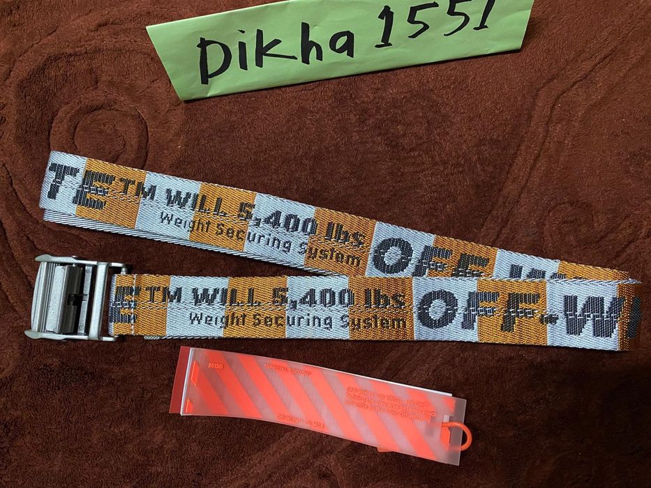 Virgil abloh outlet belt