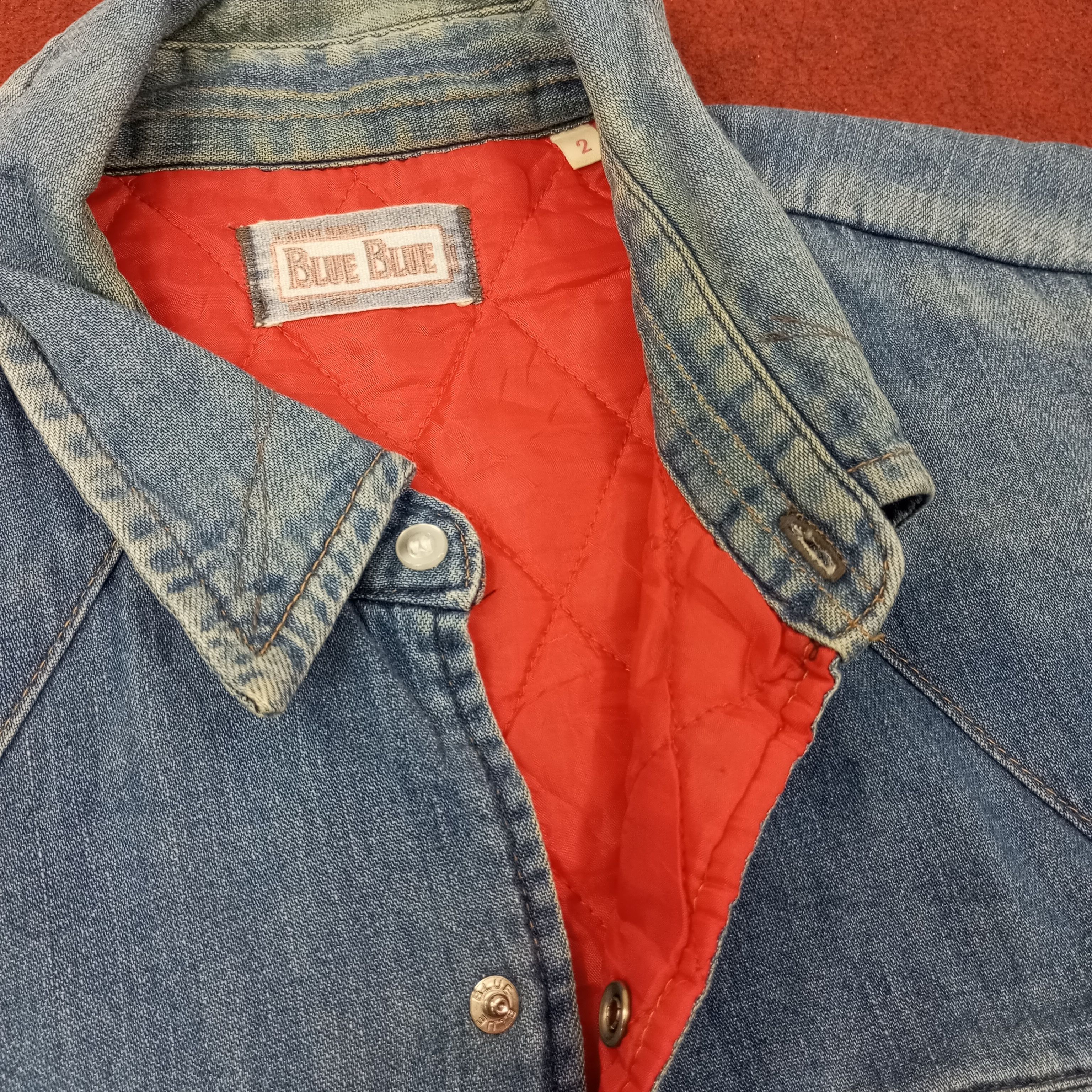 Blue Blue Japan Blue Blue Japanese Streetwear Style Shirt c249n13 Size US M / EU 48-50 / 2 - 7 Thumbnail