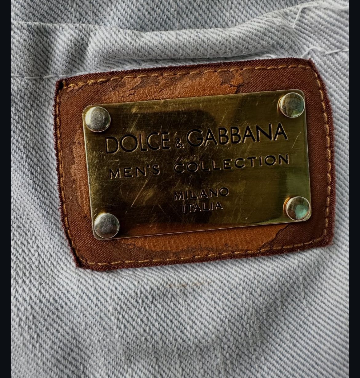 Dolce & Gabbana 2000s Dolce Gabbana Raw Jeans Pants Size US 34 / EU 50 - 5 Thumbnail