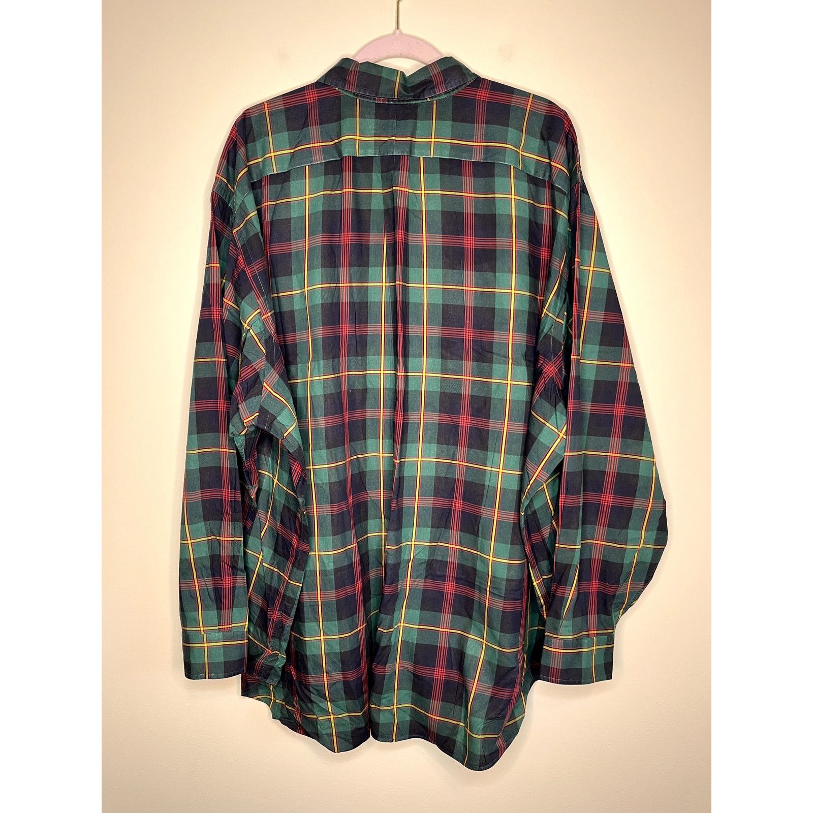 Ralph Lauren Ralph Lauren Christmas Plaid Old Money Button Up wShirt 4XB Size US XXL / EU 58 / 5 - 4 Thumbnail