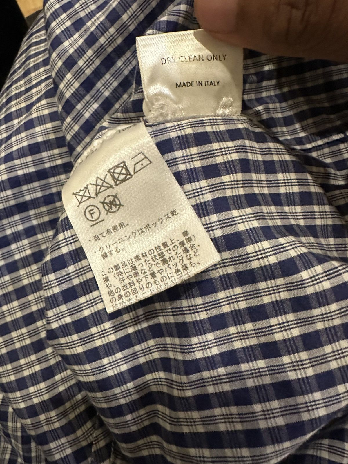 Martine Rose Martine Rose FW18 Boyfriend Utopia Logo Button Shirt Size US XL / EU 56 / 4 - 6 Thumbnail