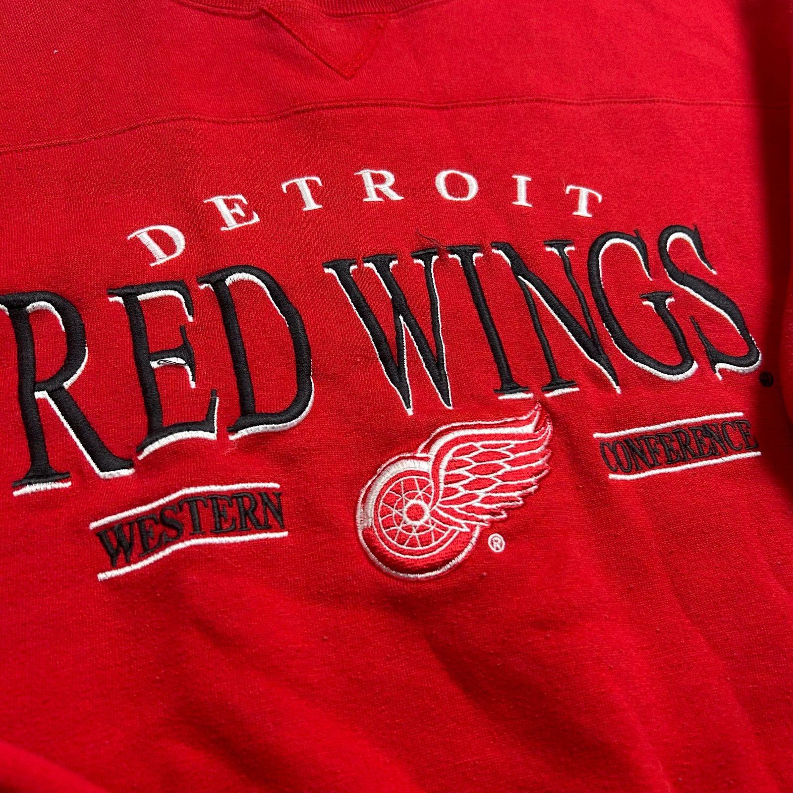CSA × Vintage Vintage CSA Detroit Red Wings Embroidered NHL Sweatshirt Size US L / EU 52-54 / 3 - 2 Thumbnail