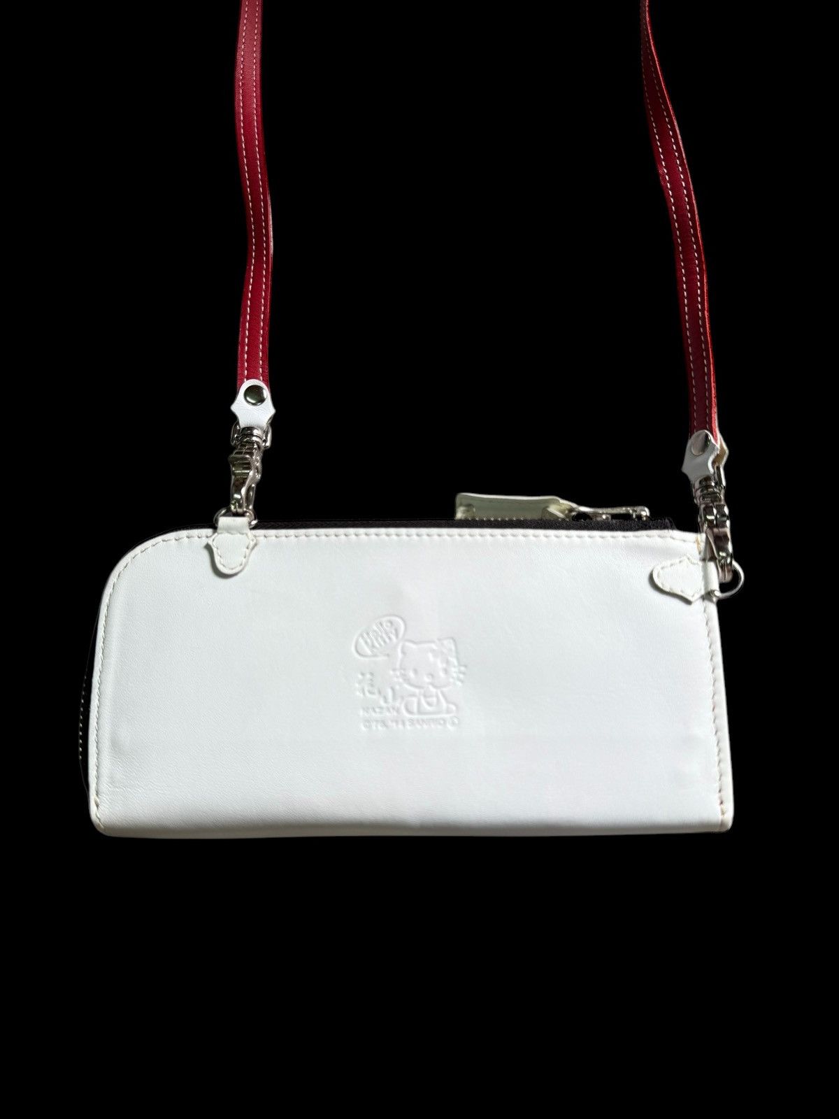 Cartoon Network HELLO KITTY WHITE LEATHER SHOULDER WALLET BAG Size ONE SIZE - 4 Thumbnail