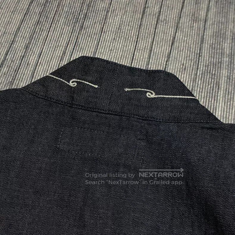 Neighborhood Neighborhood Denim Long Sleeve Shirt Dress Size US L / EU 52-54 / 3 - 6 Thumbnail