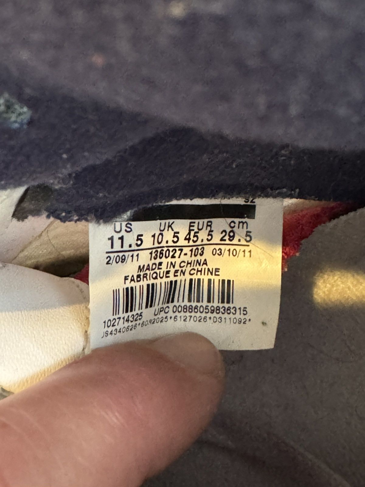 Nike Independence Day 5s Size US 11.5 / EU 44-45 - 6 Thumbnail