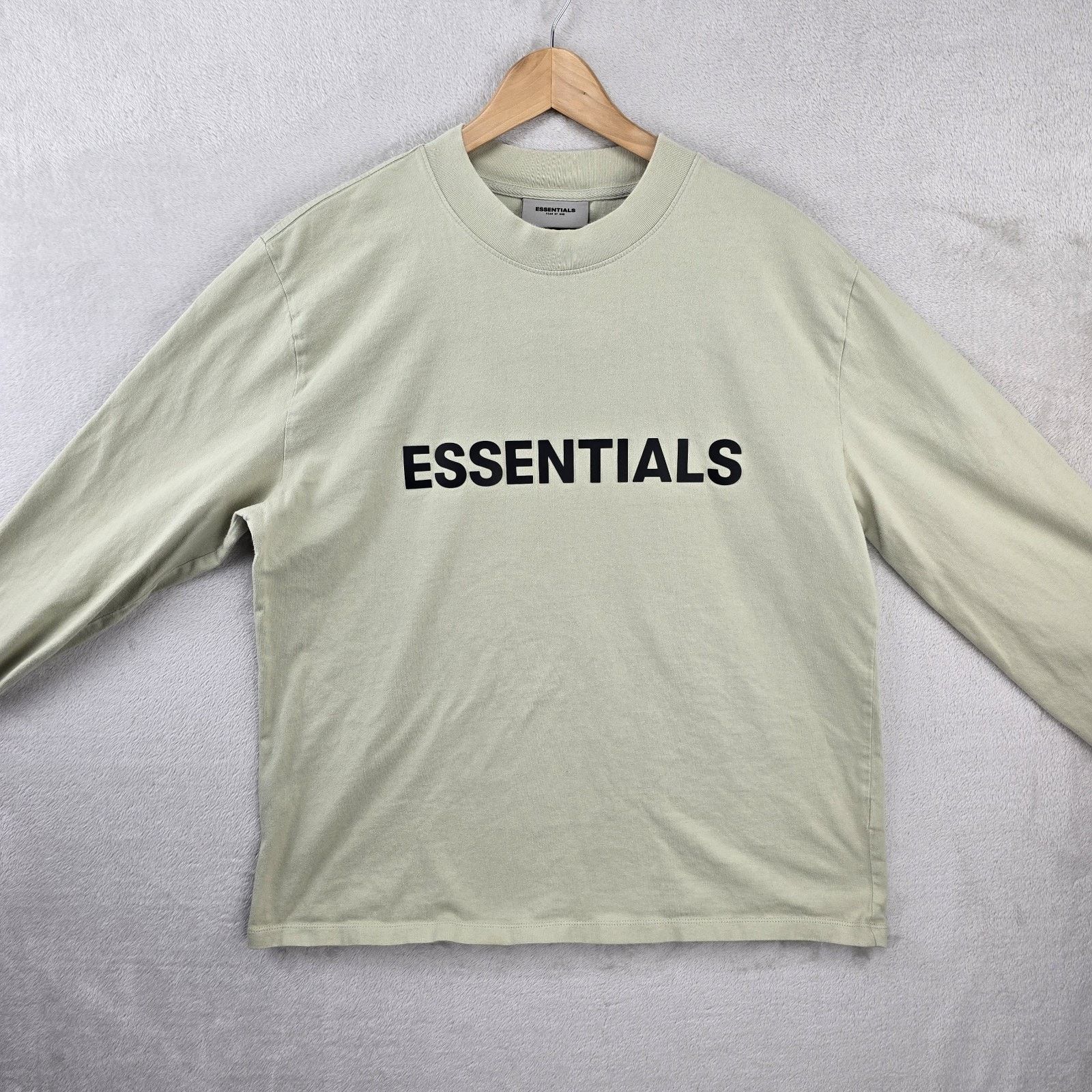 Fear of God Fear Of God Essentials Shirt Mens Medium Seafoam Green Size US M / EU 48-50 / 2 - 2 Thumbnail