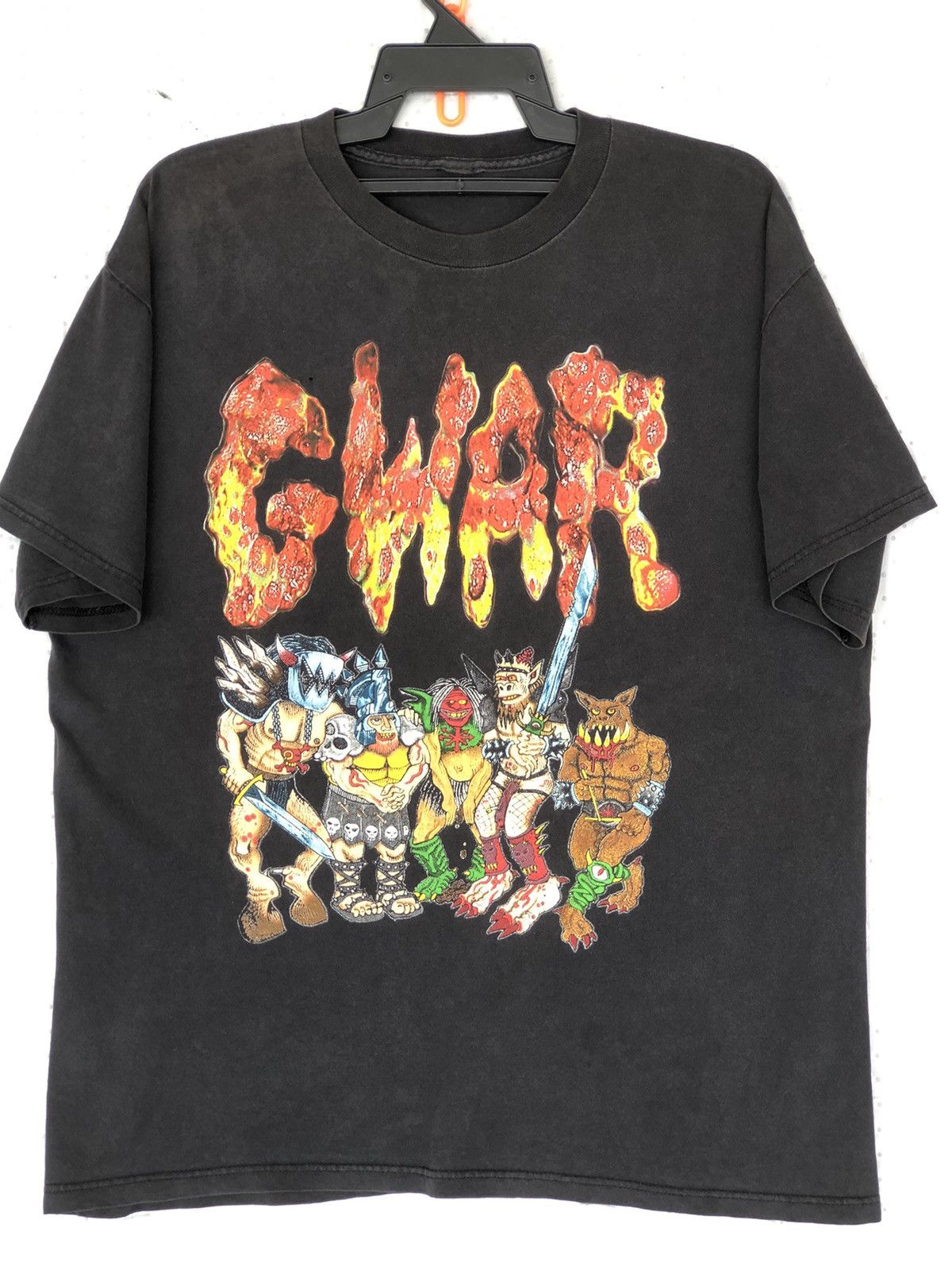 Band Tees Vintage GWAR Tour Tee Slipknot Metal Band Tee Size US XL / EU 56 / 4 - 1 Thumbnail