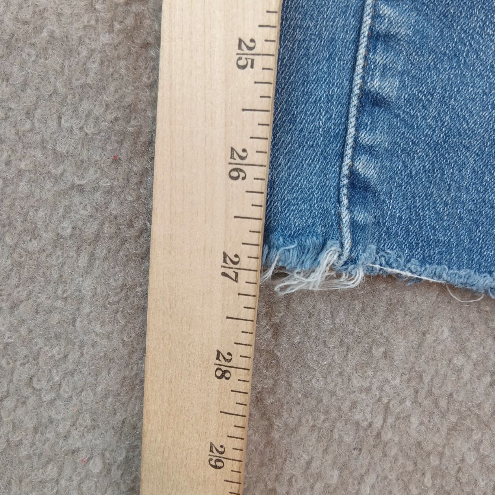 Madewell Madewell Womens Mid Rise Skinny Jeans Blue Denim Stretch 9" 29 28x27 Size 28" / US 6 / IT 42 - 3 Thumbnail