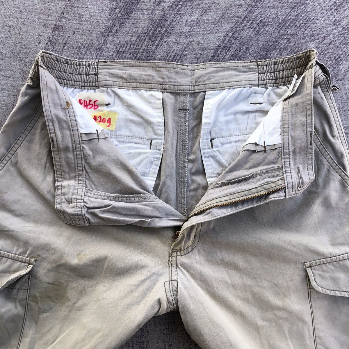 Other Faded Cargo Pants Multipocket Tactical Pants Size US 29 - 6 Thumbnail