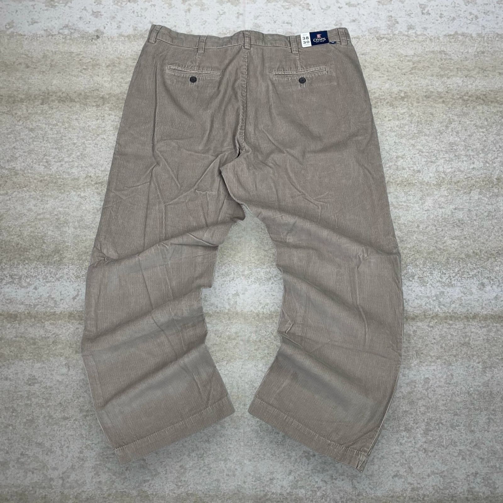 Chaps Vintage Y2K Chaps Corduroy Pants 38x30 Baggy Wide Tan NWT Size US 38 / EU 54 - 1 Thumbnail