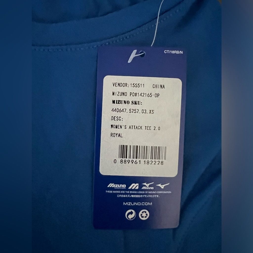 Mizuno Mizuno SHORT SLEEVE ATTACK TEE bundle xs Size XS / US 0-2 / IT 36-38 - 3 Thumbnail