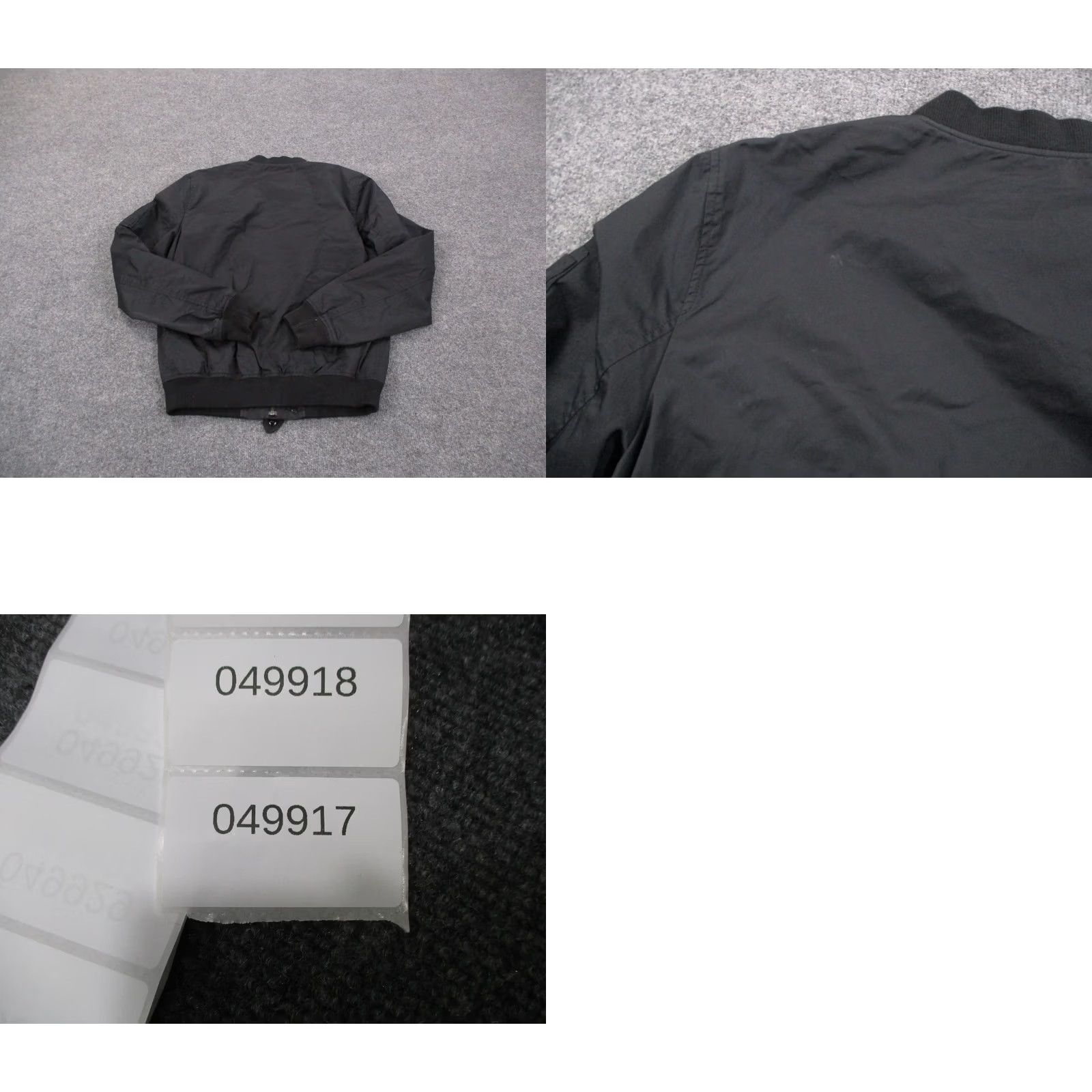 Wallace & Barnes Wallace & Barnes Jacket Mens S Black Lightweight Windbreaker Full Zip Pockets Logo Knit Nylon Lining Polyester XP Size US S / EU 44-46 / 1 - 9 Thumbnail