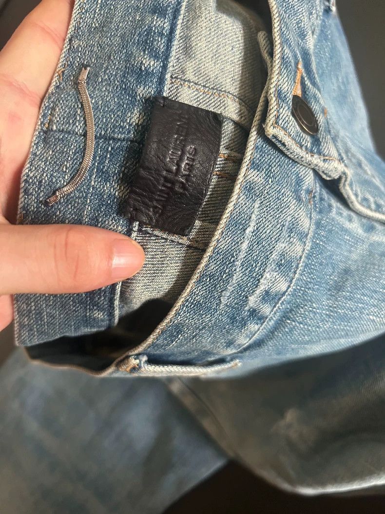 Other Saint Laurent Distressed Slim Fit Jeans- Size US 34 / EU 50 - 4 Thumbnail