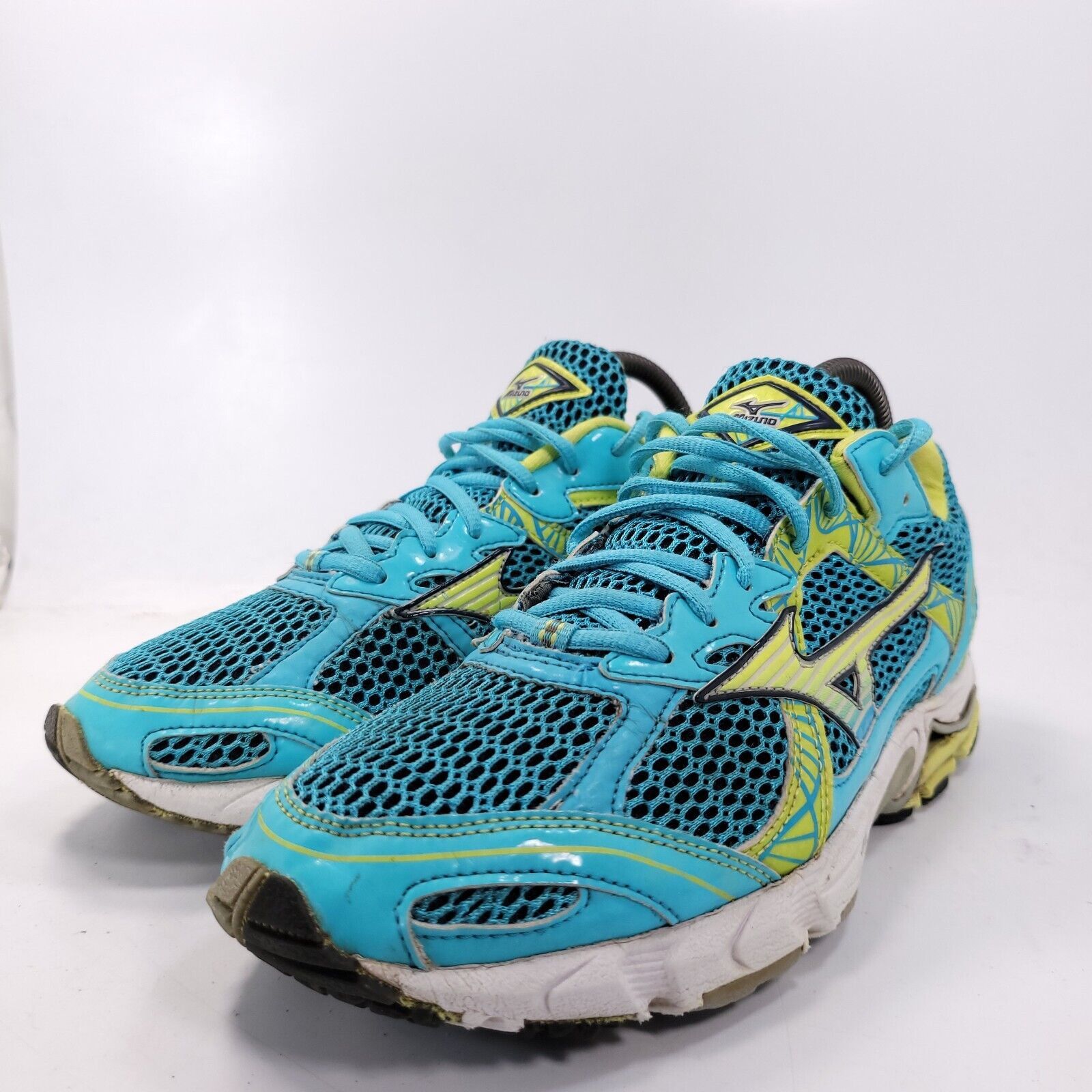 Mizuno Mizuno Wave Elixir 6 Shoe Women Size 9 8KN-14934 Blue Yellow Size US 9 / IT 39 - 1 Thumbnail