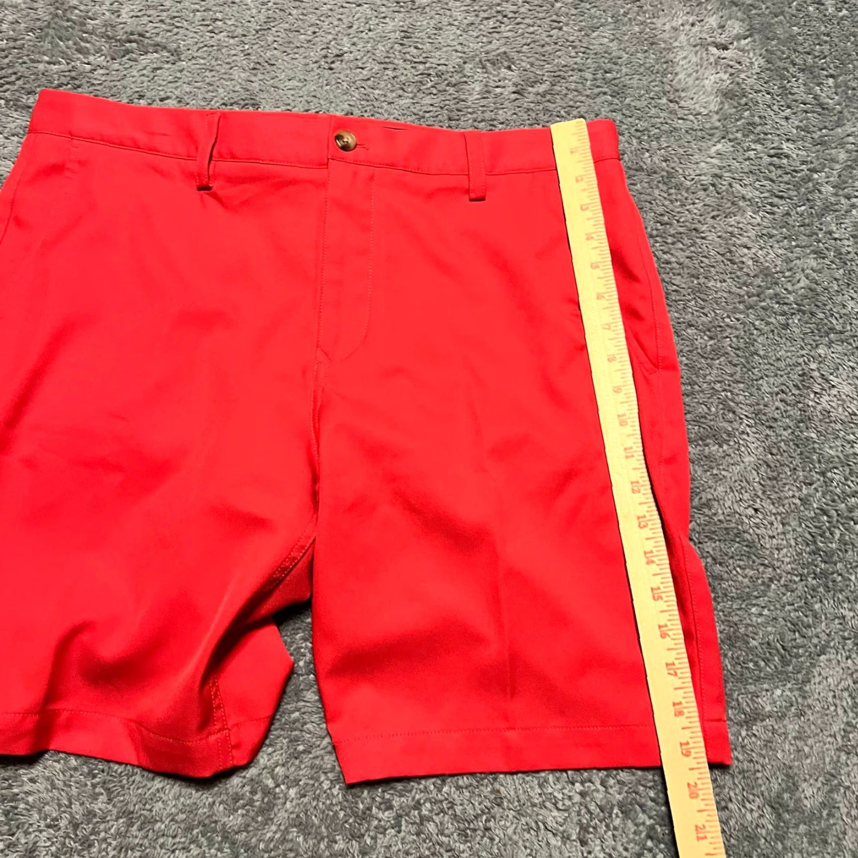 Vineyard Vines Vineyard Vines Links Shorts Mens 36 Red Pink Flat Front Golf 9" Chino Size US 36 / EU 52 - 7 Thumbnail