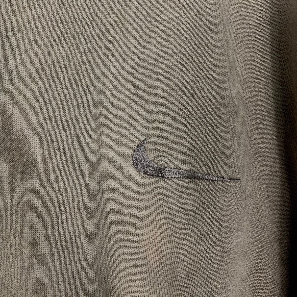 Nike NIKE Silver Tag Small Swoosh Logo Brown Sweatshirt #1517-C68 Size US XL / EU 56 / 4 - 5 Thumbnail