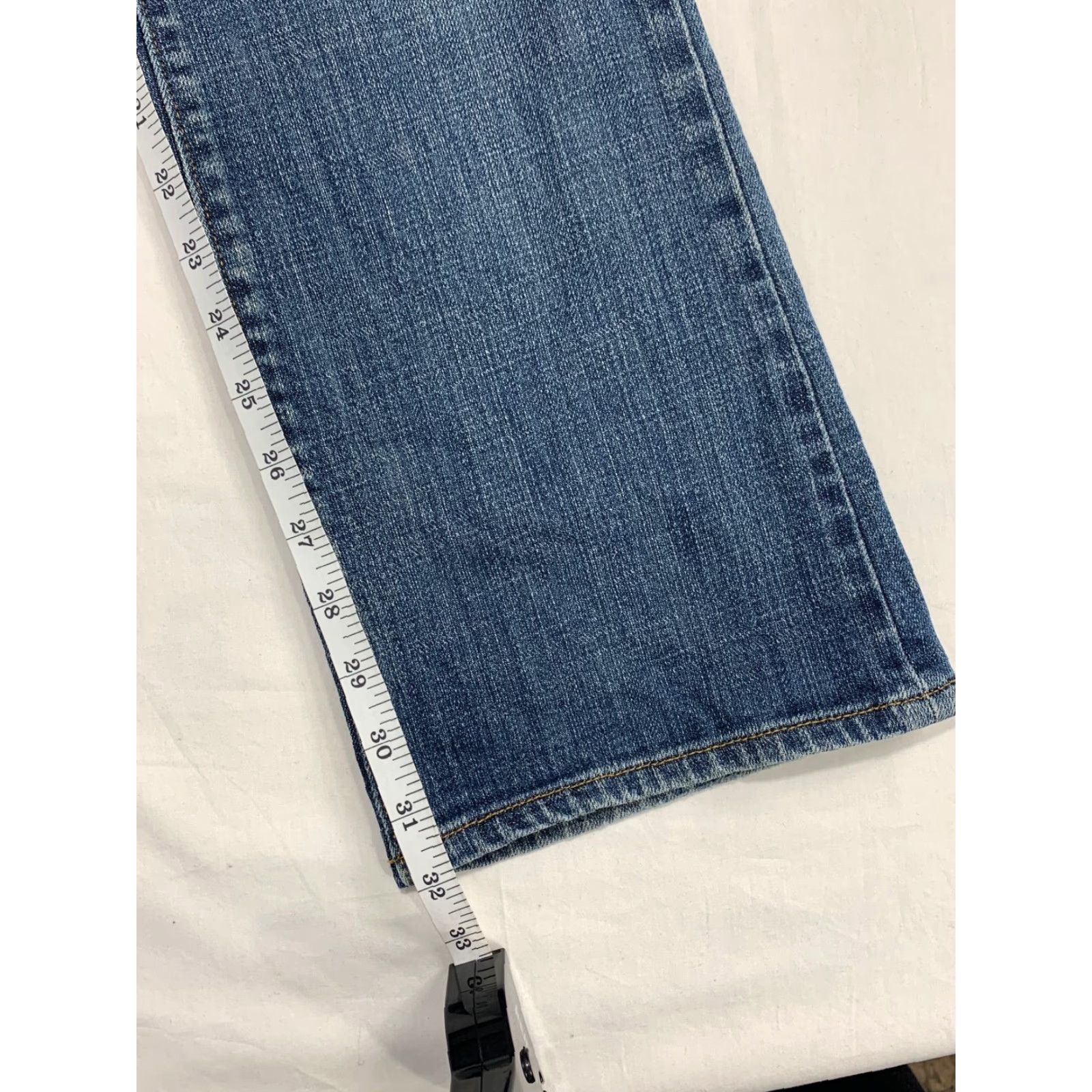 Gap VINTAGE Gap Women 4 Denim Skinny Jeans Blue 891 Distress Zip Regular Size 4/27A - Dark Denim Size 27" / US 4 / IT 40 - 6 Thumbnail