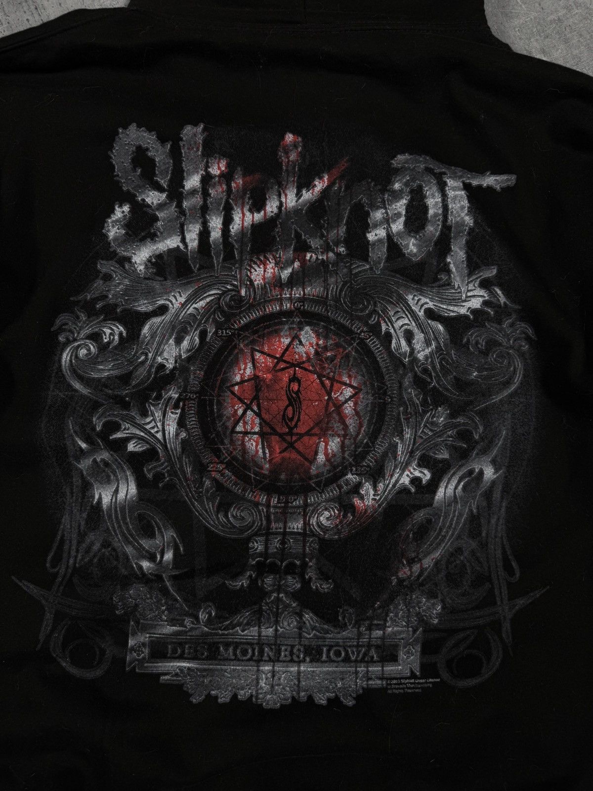 Slipknot Vintage Slipknot hoodie 2013 Des Moines, iowa y2k Size US XXL / EU 58 / 5 - 10 Thumbnail