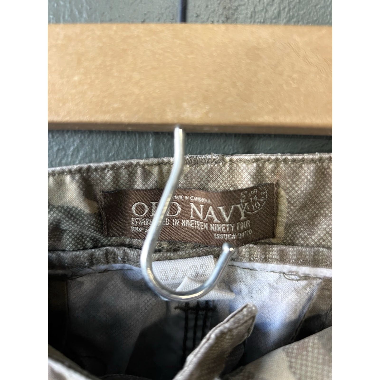 VINTAGE NAVY Mens Green Camoflauge Cargo Pants Pants 32x32 Mens Green Cargo 90s
