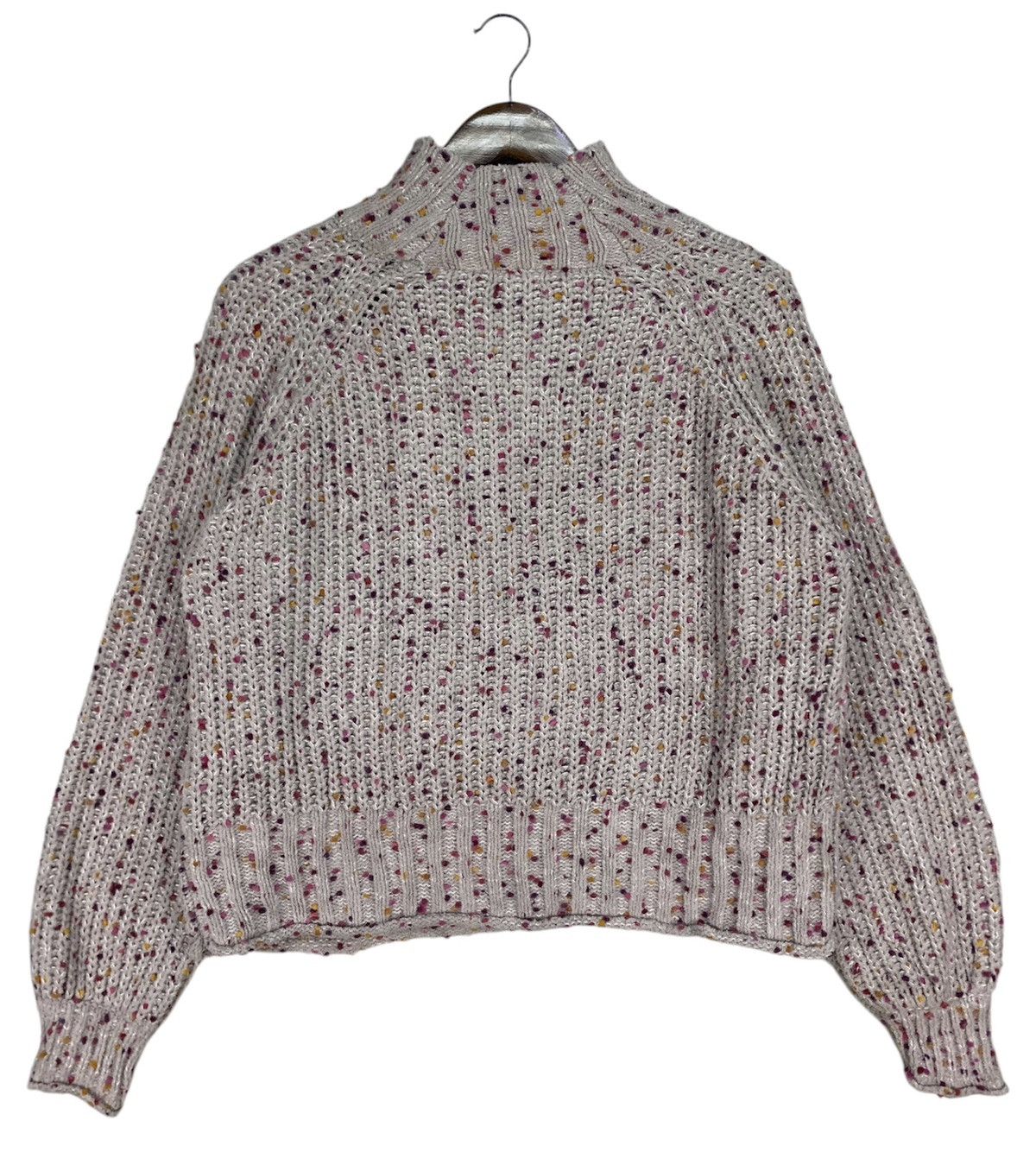 Beams Plus Beams Heart Crochet Turtleneck Size ONE SIZE - 3 Thumbnail