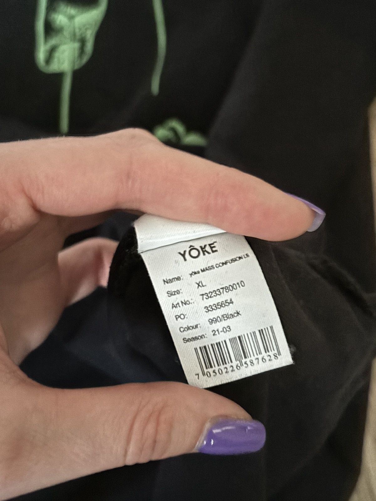 YOKE Rare longsleeve Yôke Size US XL / EU 56 / 4 - 7 Thumbnail