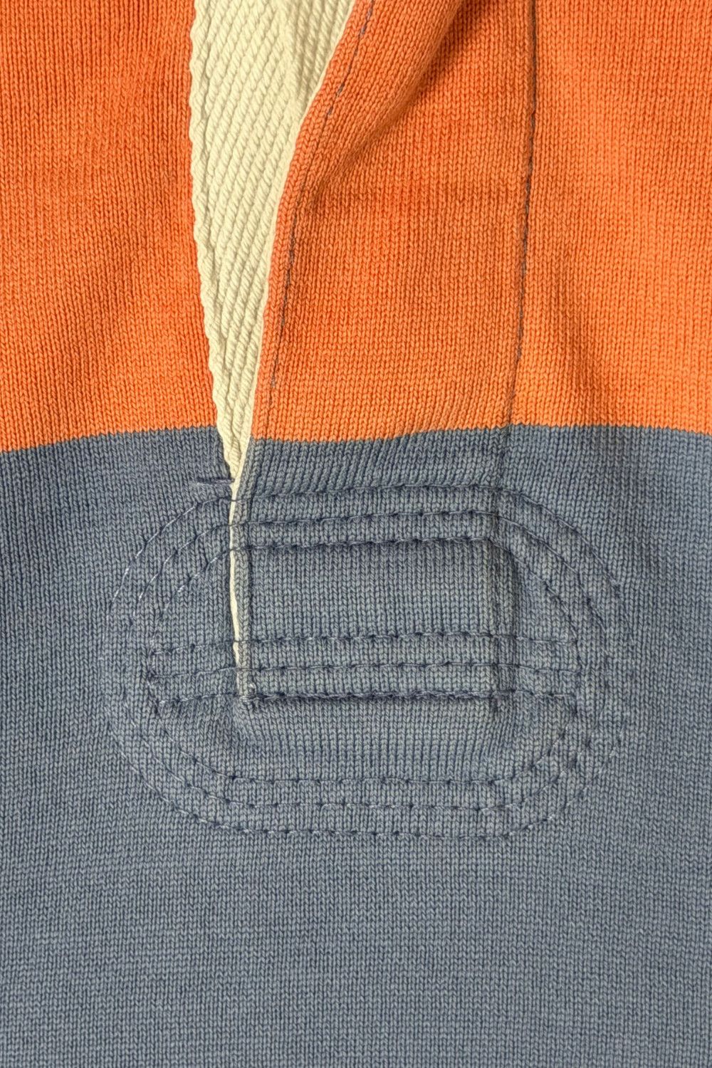 Polo Ralph Lauren Vintage Polo Ralph Lauren Rugby Shirt Grey Orange Stripe Y2K Size US XS / EU 42 / 0 - 9 Thumbnail