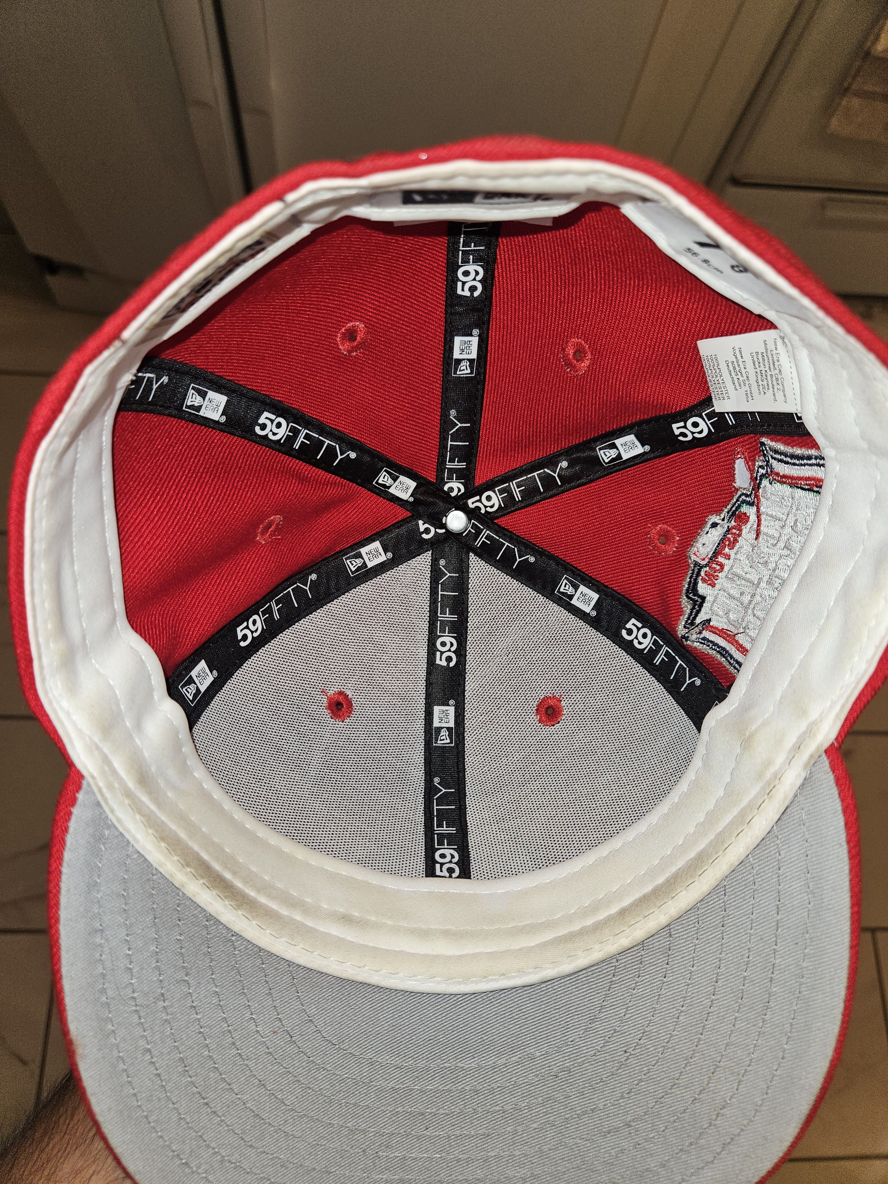 New Era Boston Red Sox Hat Size 32 - 6 Thumbnail