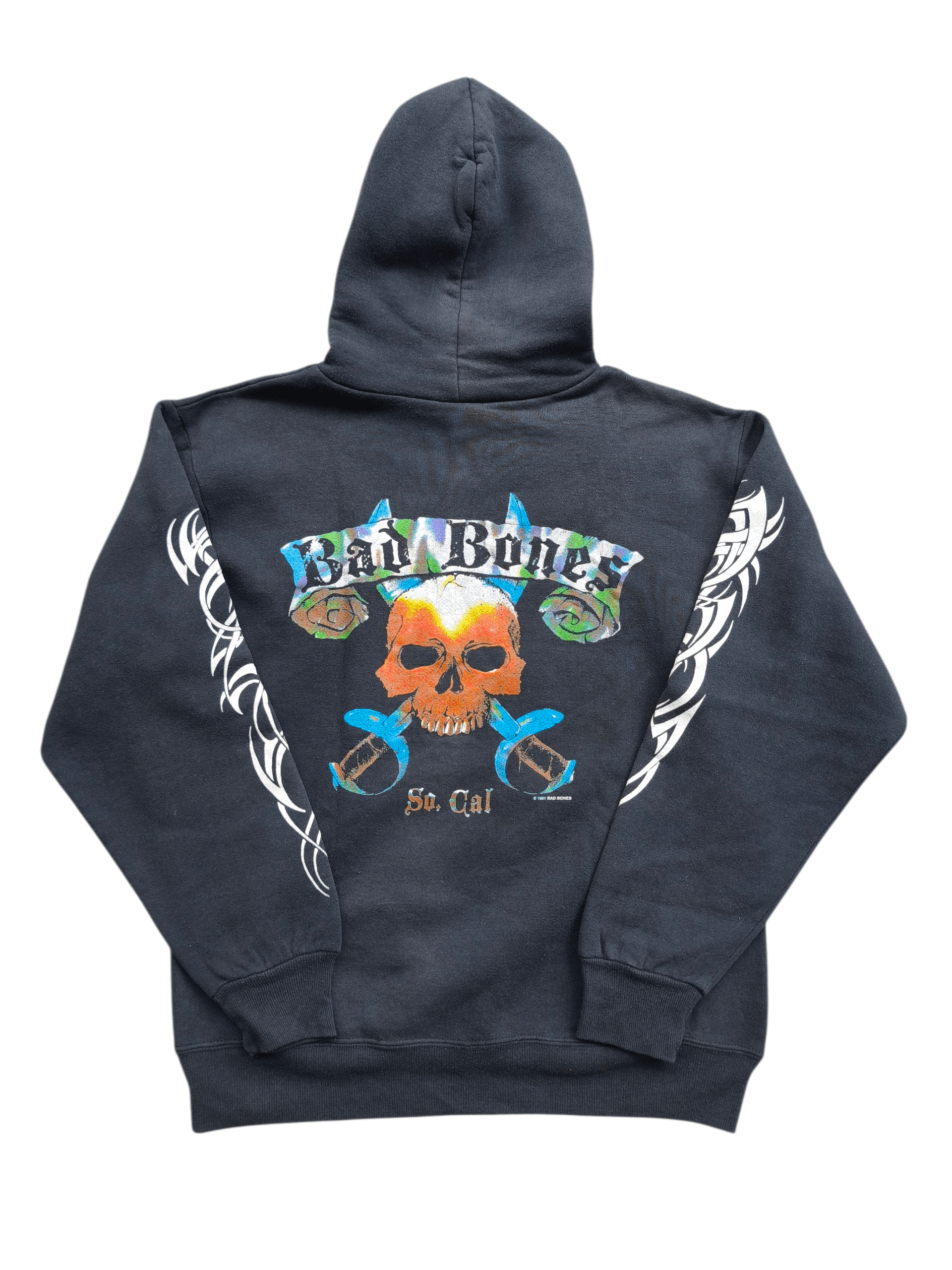 Vintage 1991 Bad Bones hoodie Size US M / EU 48-50 / 2 - 1 Thumbnail