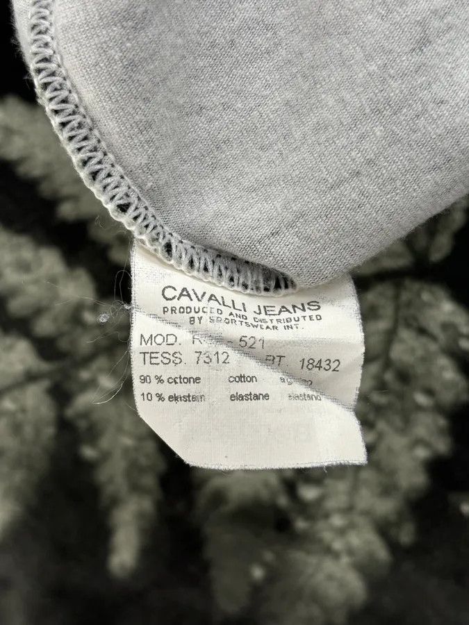 Roberto Cavalli 2000s Cavalli Golden Leaves Khaki Longsleeves Size US S / EU 44-46 / 1 - 10 Thumbnail