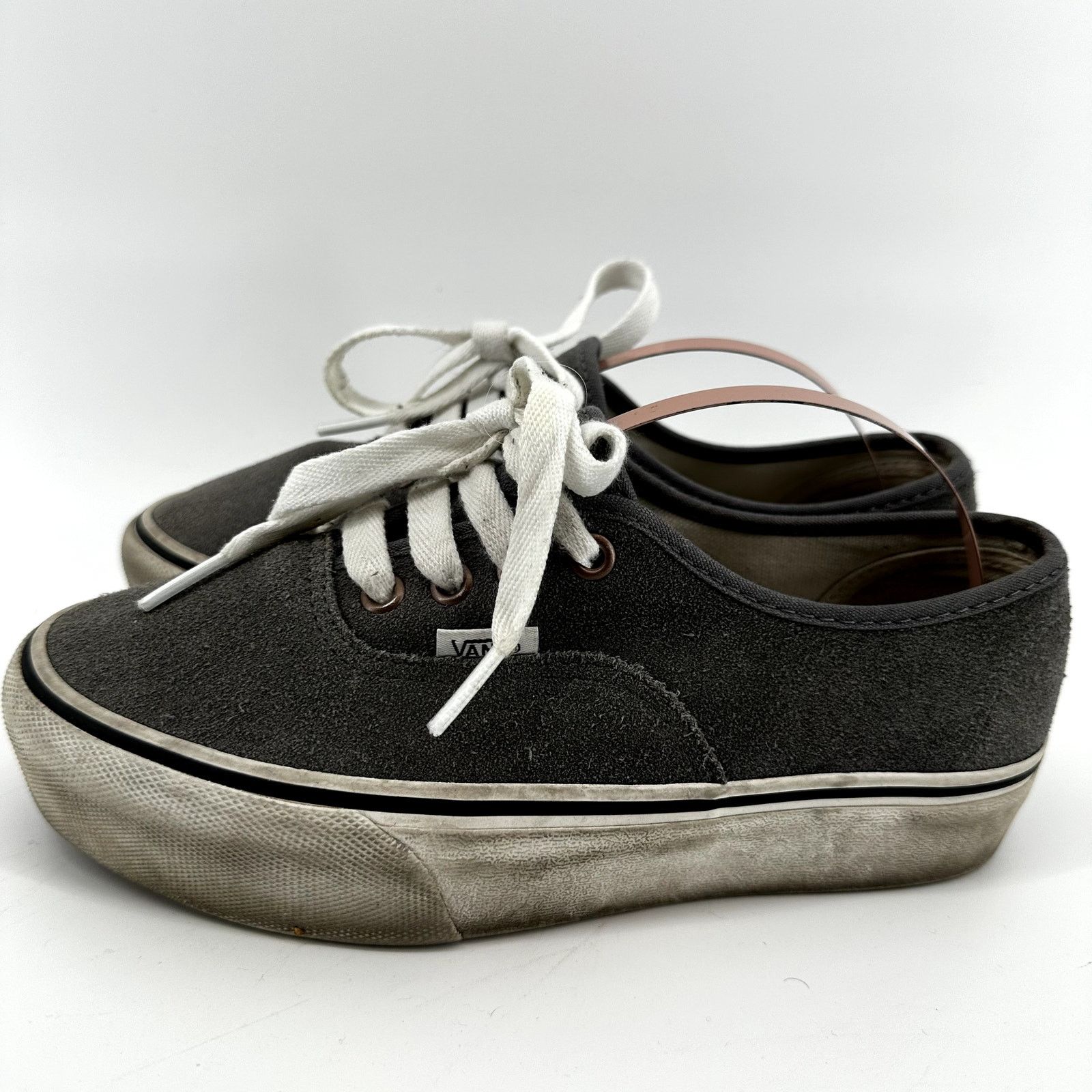 Vans Vans Authentic Suede Platform Sneakers Skater Gray M5 W6.5 Size US 6.5 / IT 36.5 - 3 Thumbnail