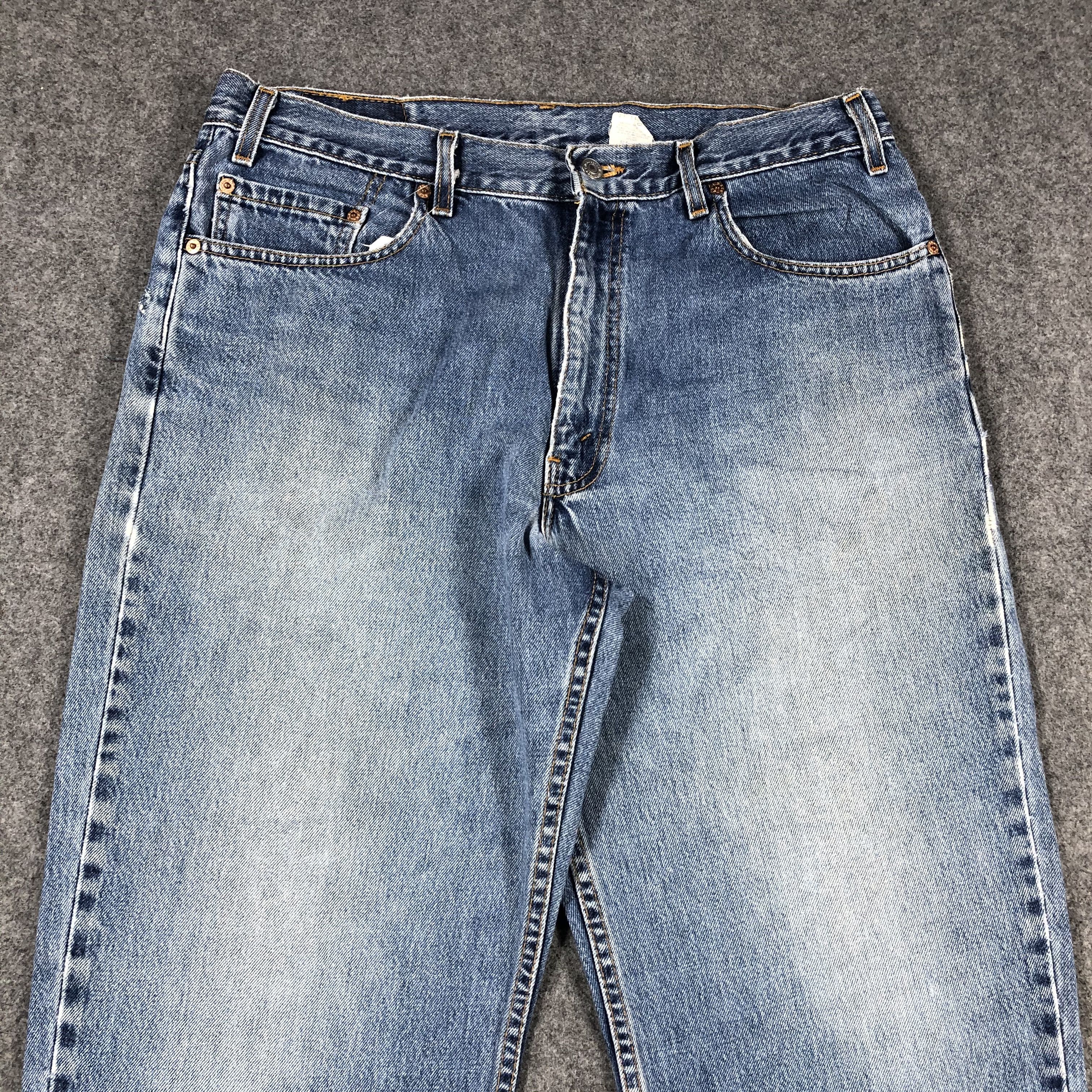 Levi's × Vintage Vintage Levis Jeans Lot 550-JM704 Size US 35 - 2 Thumbnail