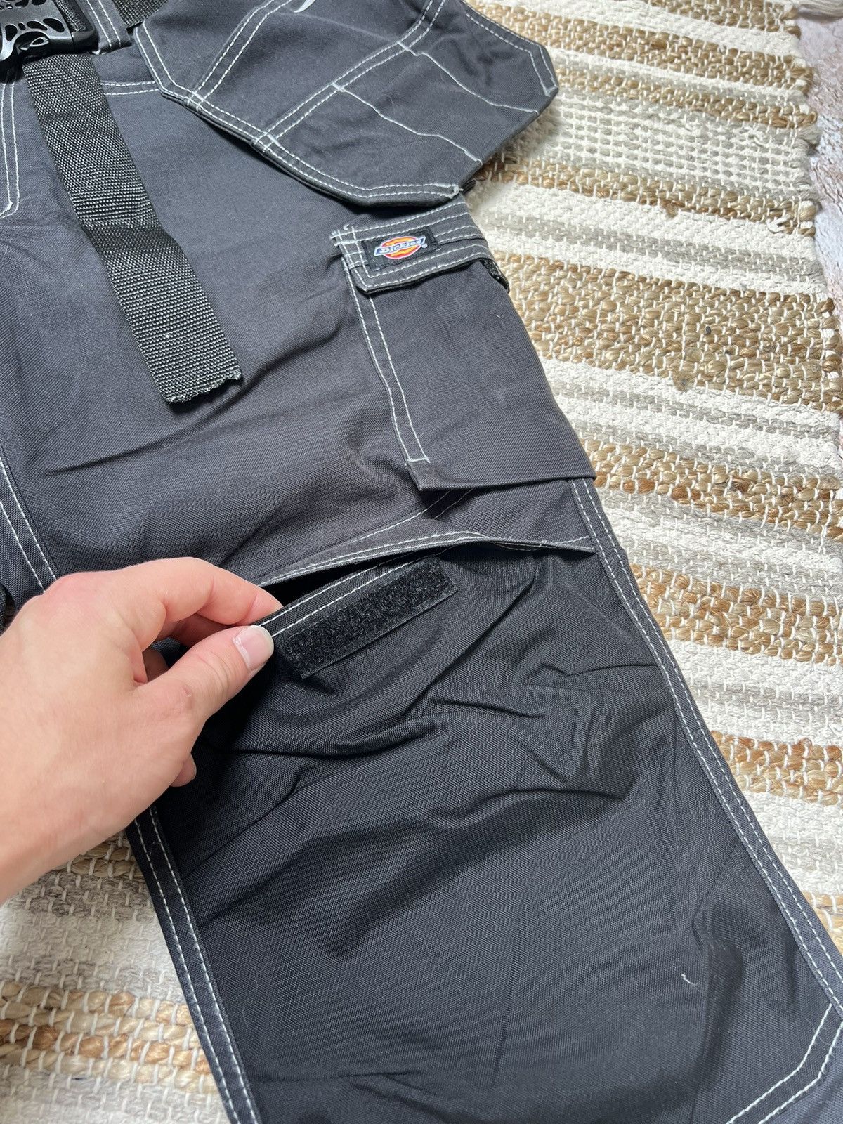 Dickies × Seditionaries Dickies super rare belted cargo worker pants Size US 34 / EU 50 - 4 Thumbnail