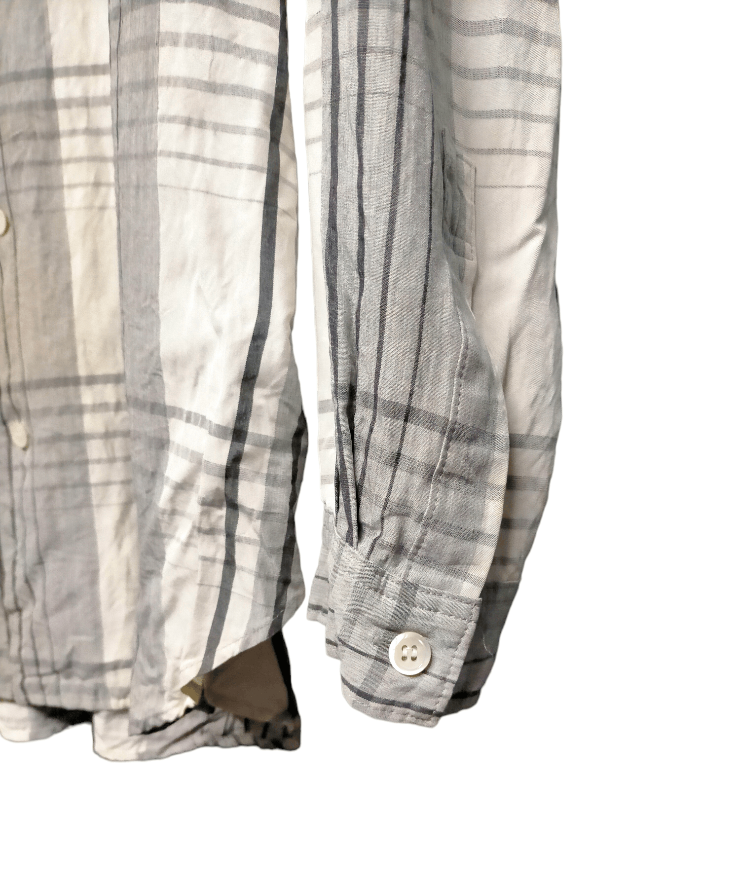 Yohji Yamamoto Vintage Y'S Yohji Yamamoto Rayonne Shirt Button Office Size US L / EU 52-54 / 3 - 6 Thumbnail