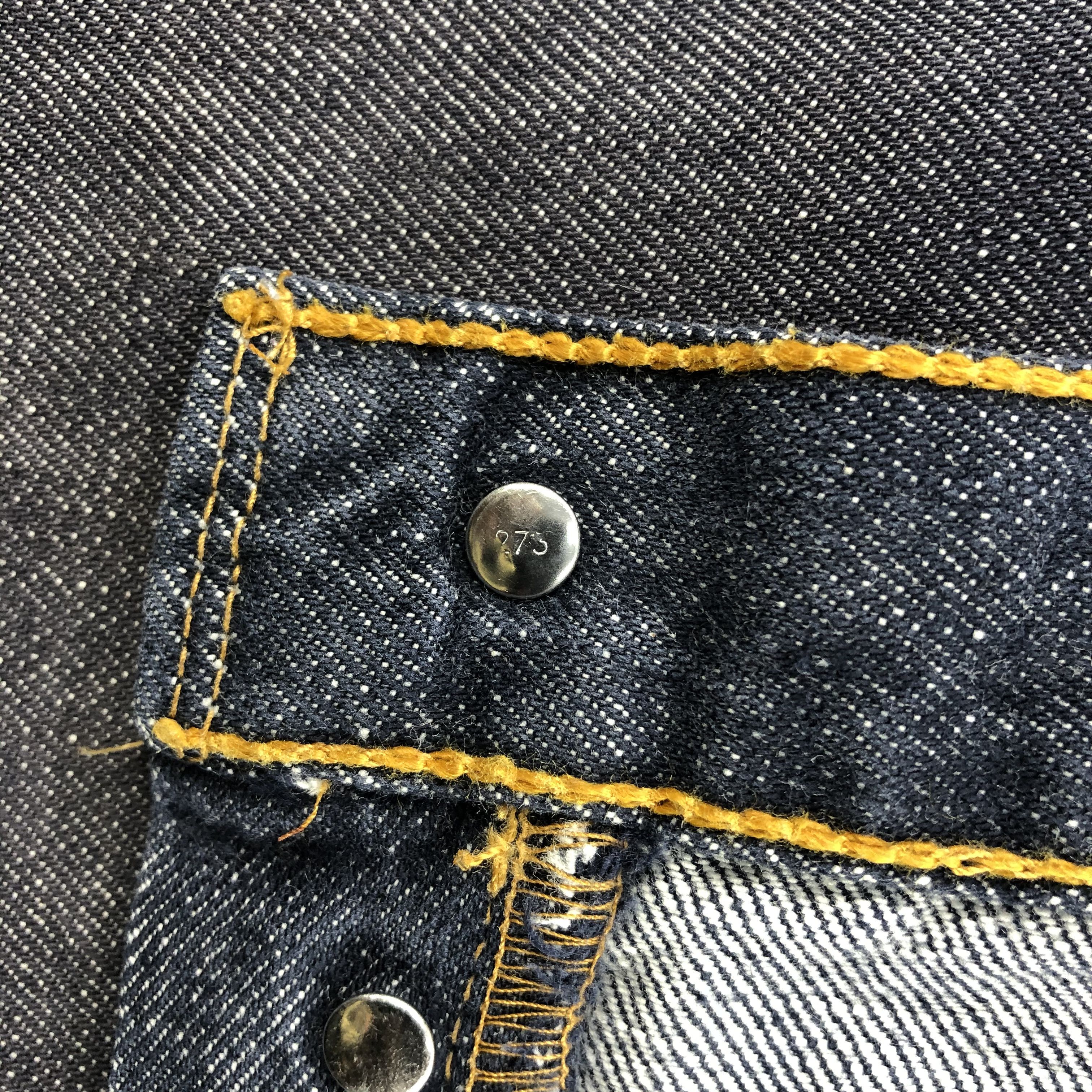 Levi's Vintage 90s Distress Levis 501 Jeans-JM1537 Size US 35 - 9 Thumbnail