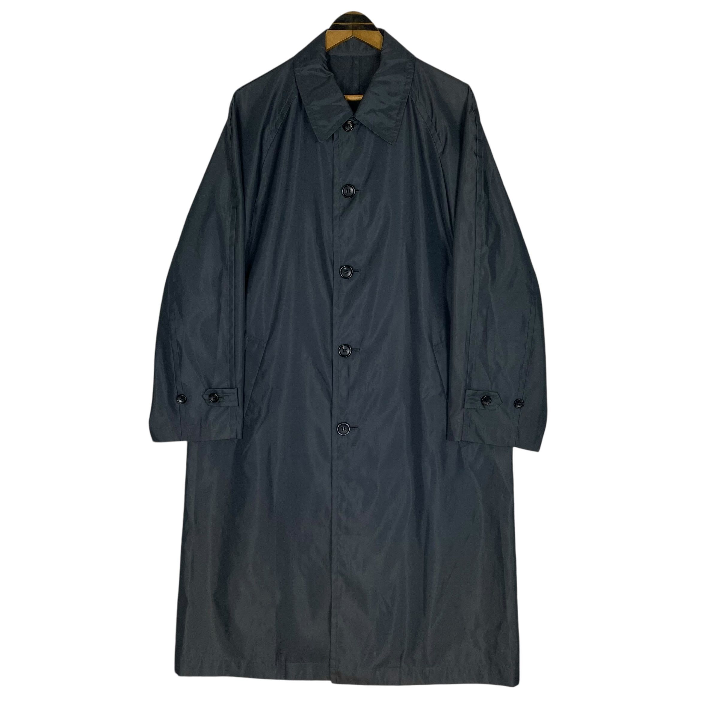 Comme des Garcons Homme Vintage Comme Des Garcons Homme S/S 1999 Nylon Car Coat Size US S / EU 44-46 / 1 - 1 Thumbnail