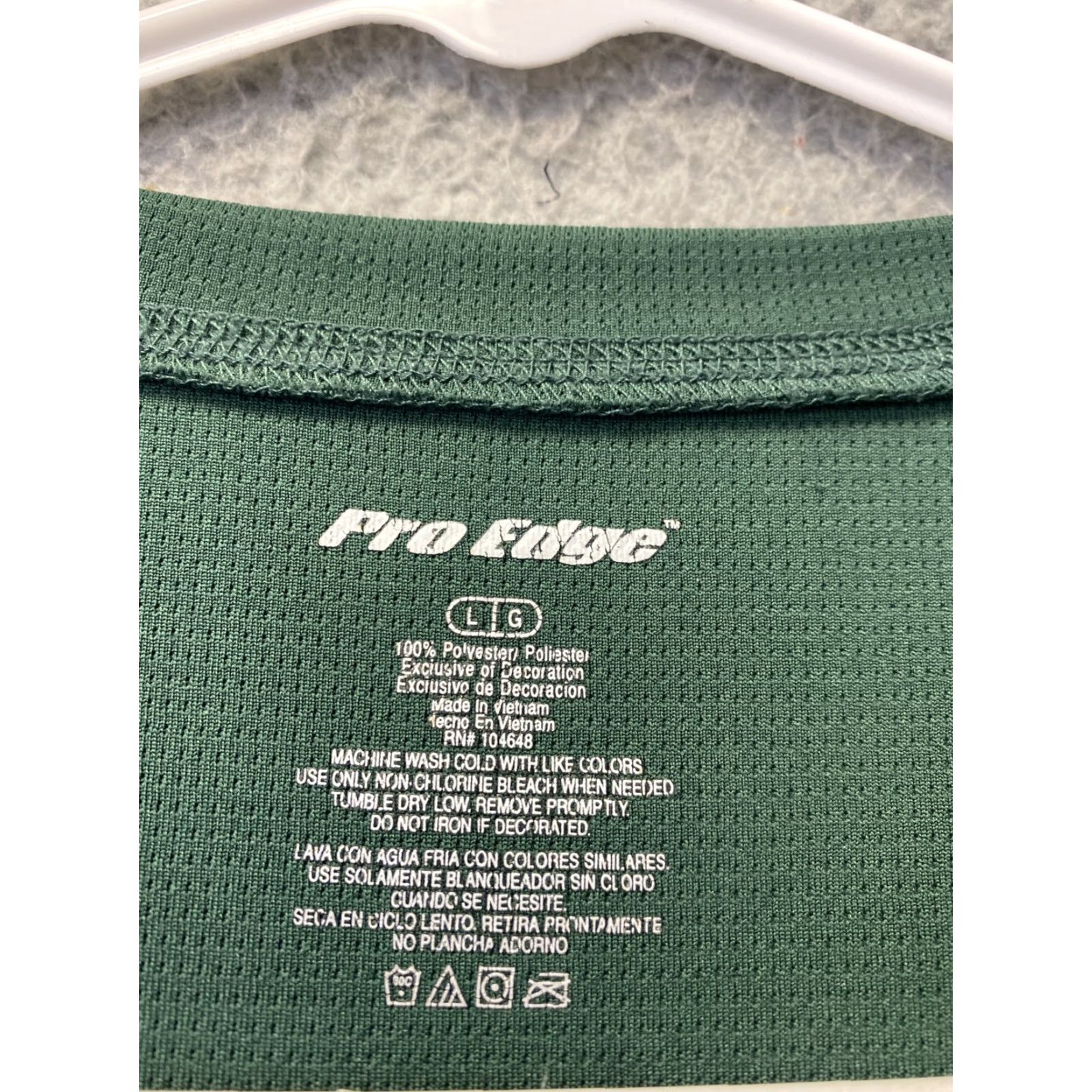 Vintage Pro Edge Sweatshirt Mens Size L Large Green Dri-Fit Long Sleeve Athletic Crew Neck Size US L / EU 52-54 / 3 - 7 Thumbnail