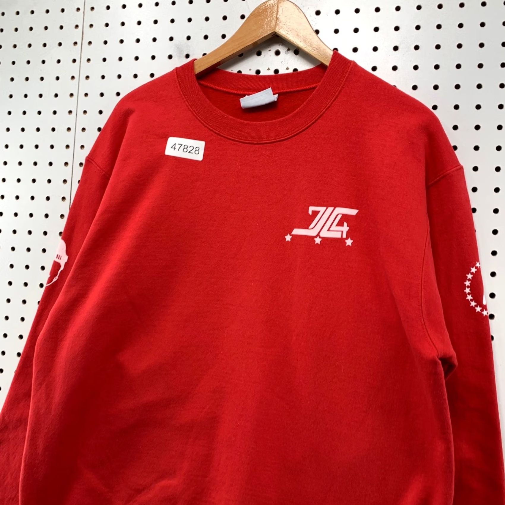 Champion Champion Barstool Sweatshirt Mens Large Red Hockey Logo Fleece Pullover Size US L / EU 52-54 / 3 - 7 Thumbnail