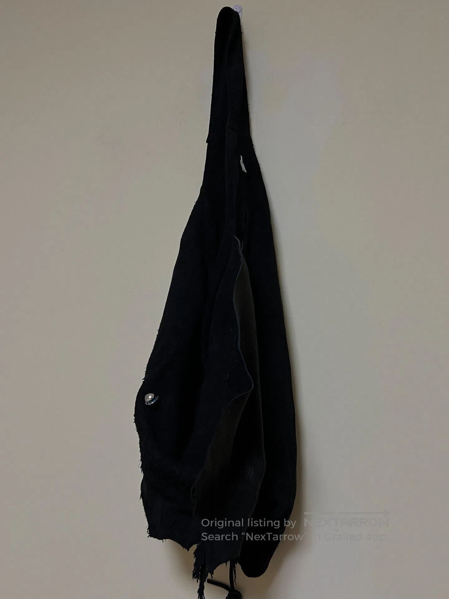 Jun Takahashi UNDERCOVER Jun Takahashi Black Suede Deer Bag. Size ONE SIZE - 2 Thumbnail