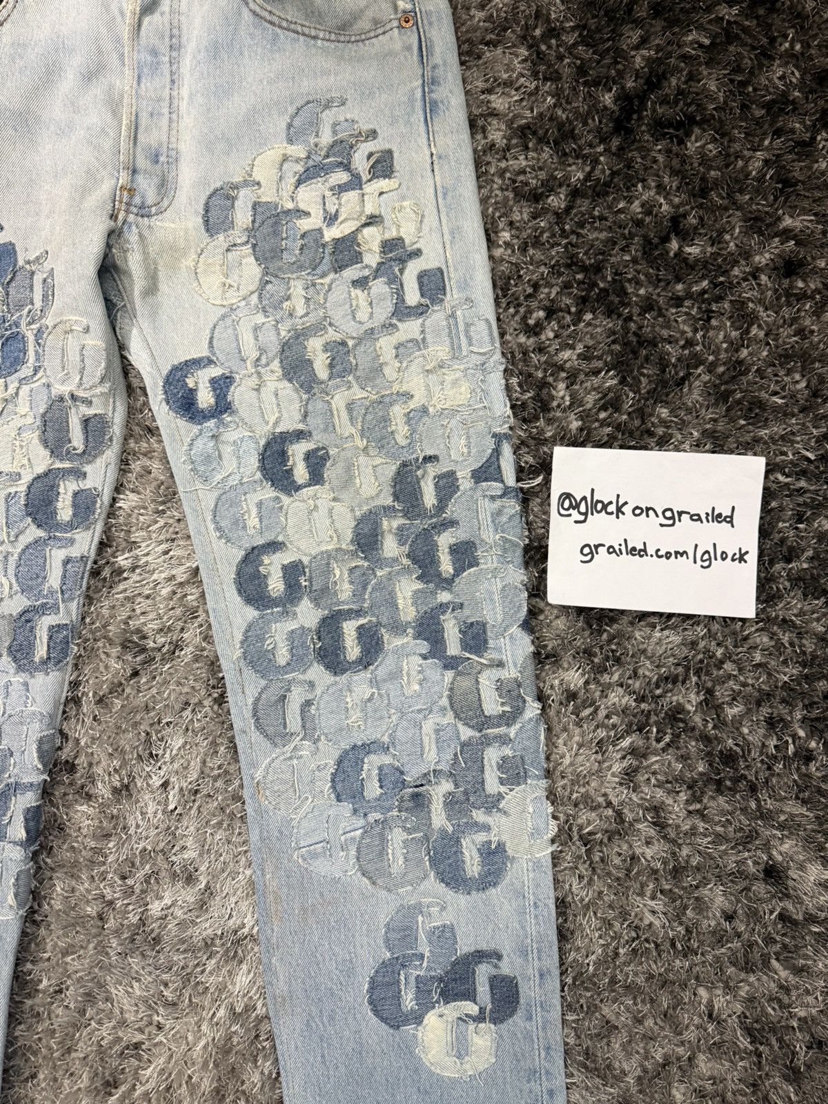 Gallery Dept. Gallery Dept Super Flooded G Patch Levi’s Denim Size 31x34 Size US 31 - 4 Thumbnail