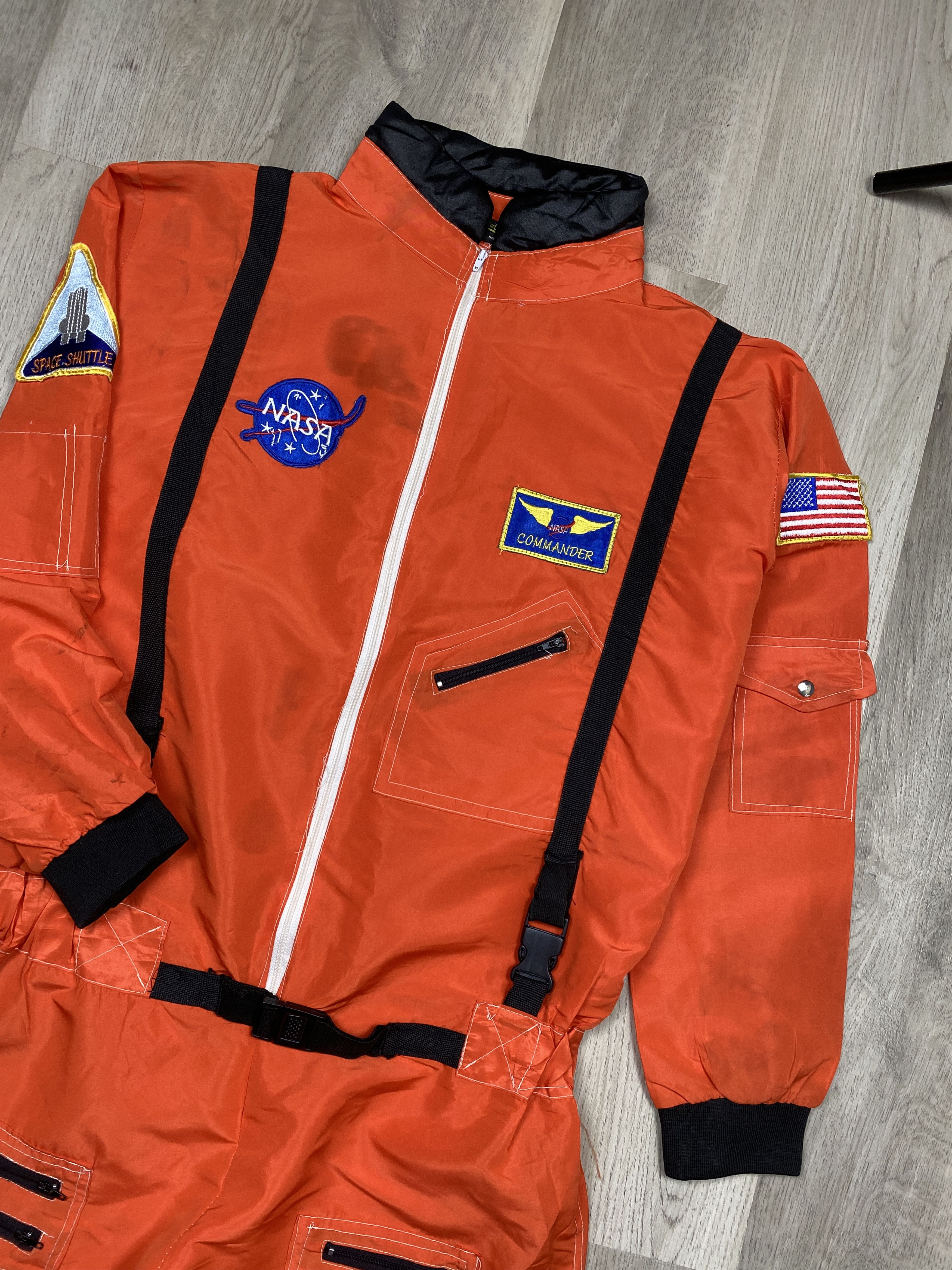 MIL-TEC NASA Vintage Flight Overall Suit Halloween Costume Size US 36 / EU 52 - 2 Thumbnail