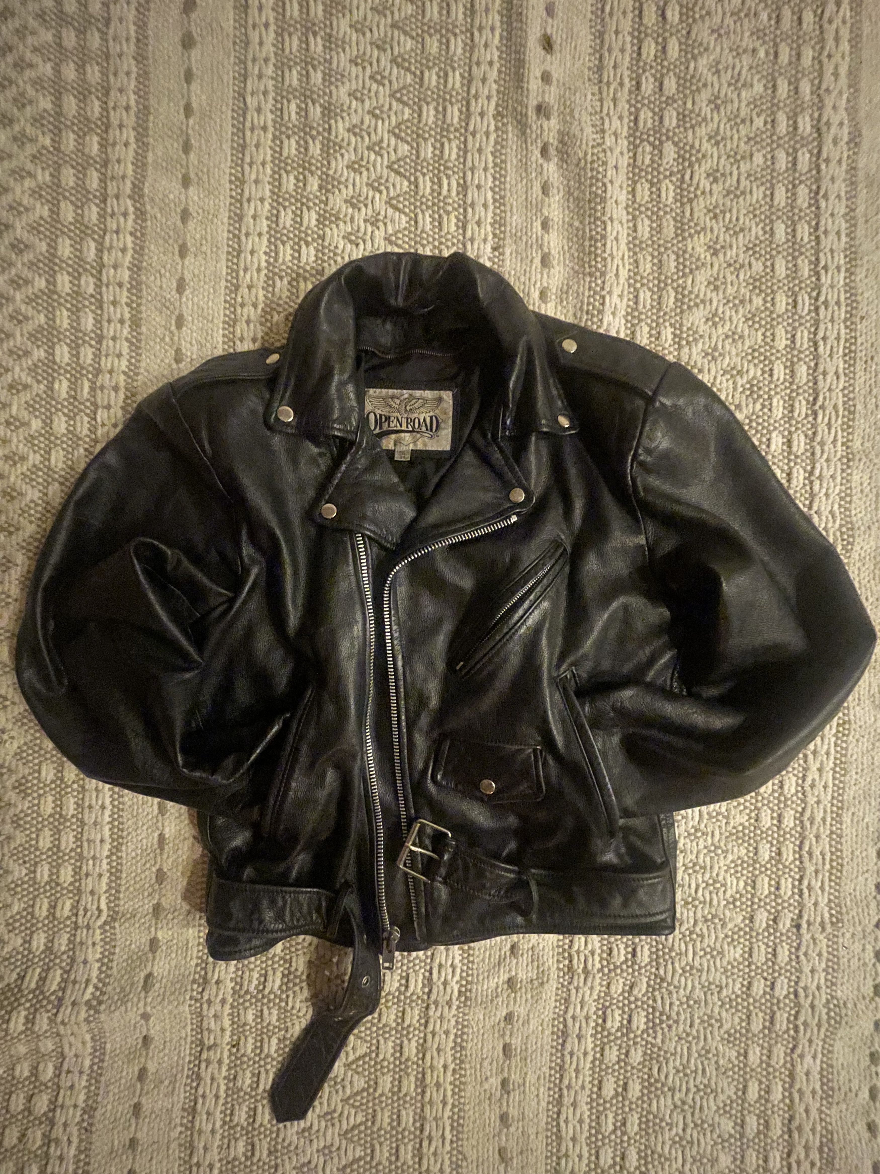 Other Trekker Leather Mens Jacket Size US XXS / EU 40 - 1 Thumbnail