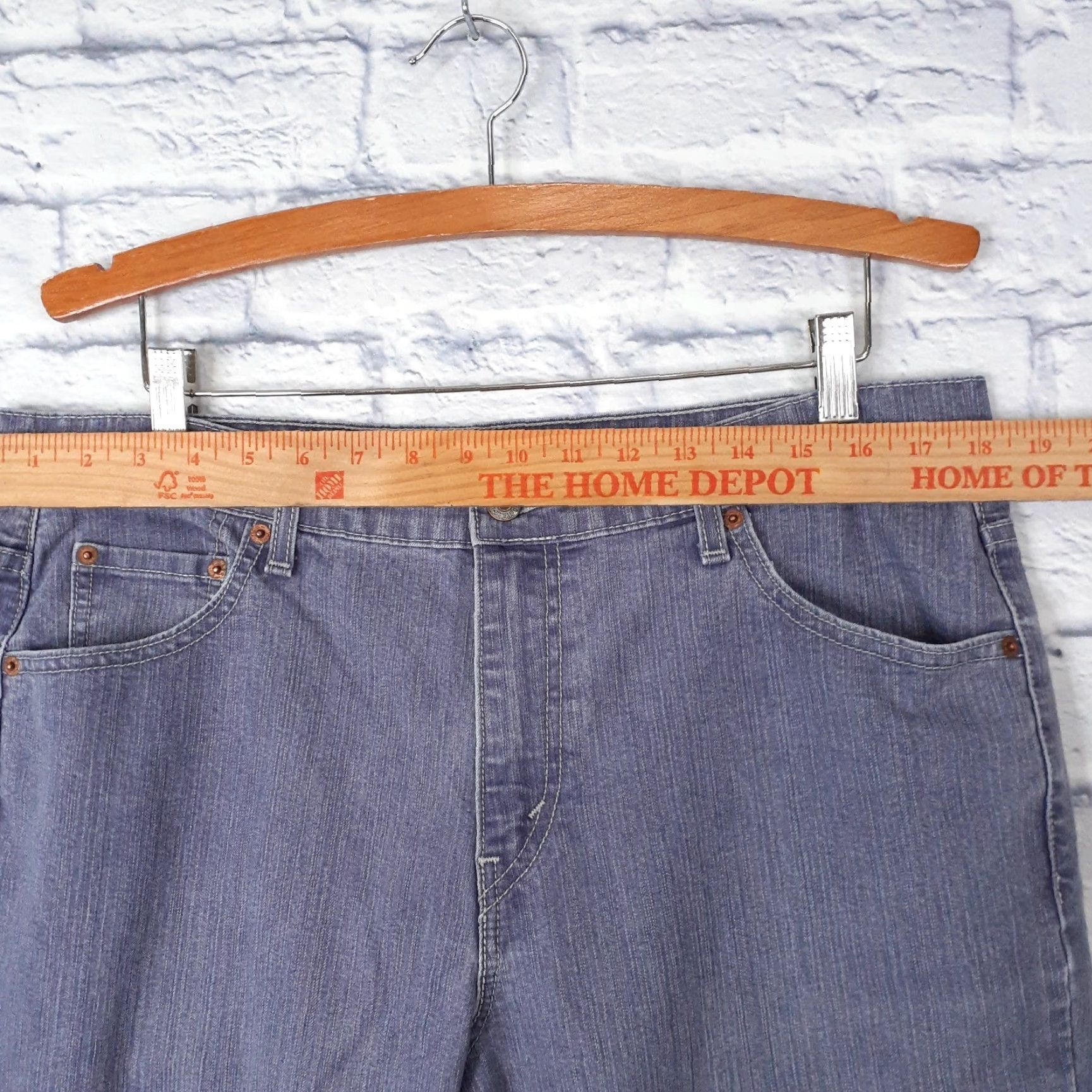 Levi's VINTAGE Levi's 515 Bootcut Denim Jeans Womens 16M Purple 36x32 Levi's 515 Bootcut Jeans Women's 36x32 Purple Size 25" / US 0 / IT 36 - 6 Thumbnail
