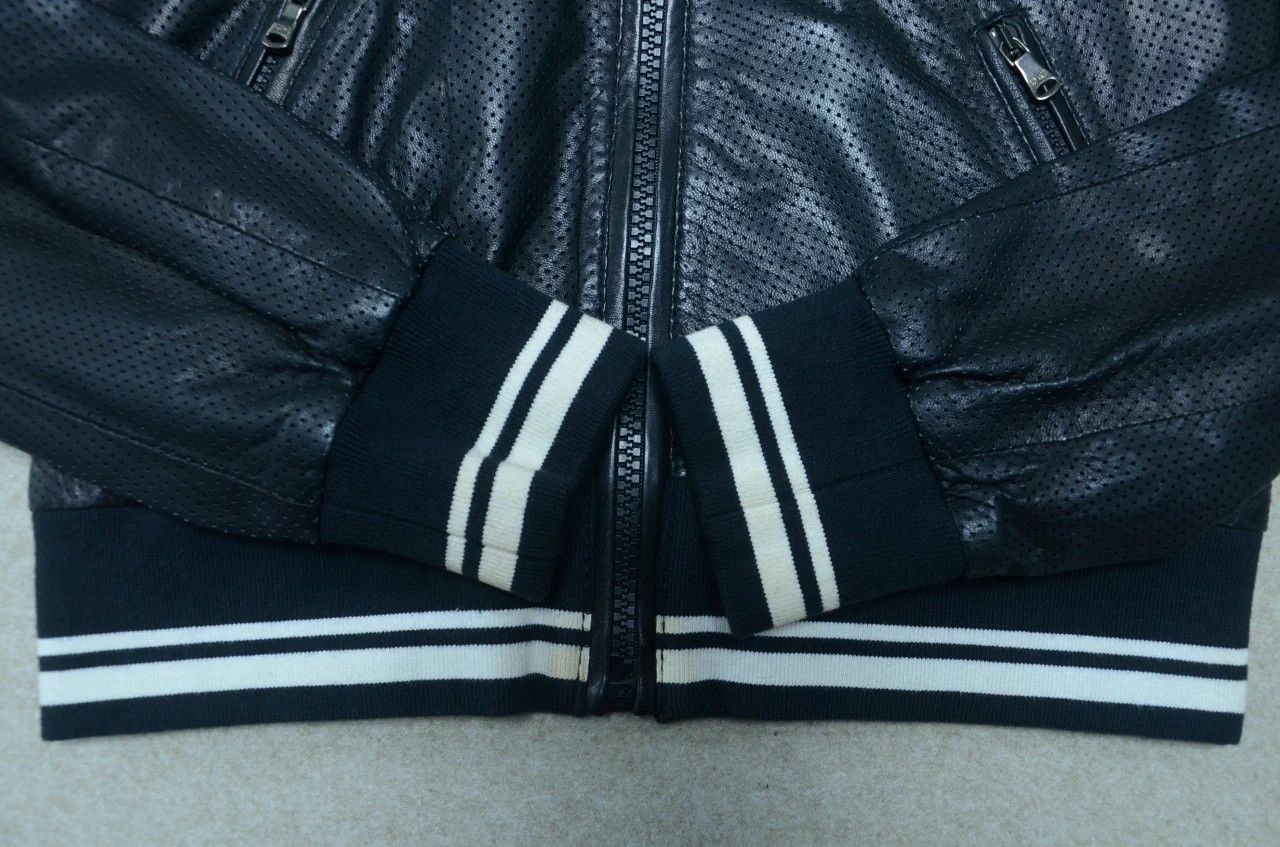 Dolce & Gabbana DG Black Lambskin Leather Jacket 44 Size US S / EU 44-46 / 1 - 3 Thumbnail