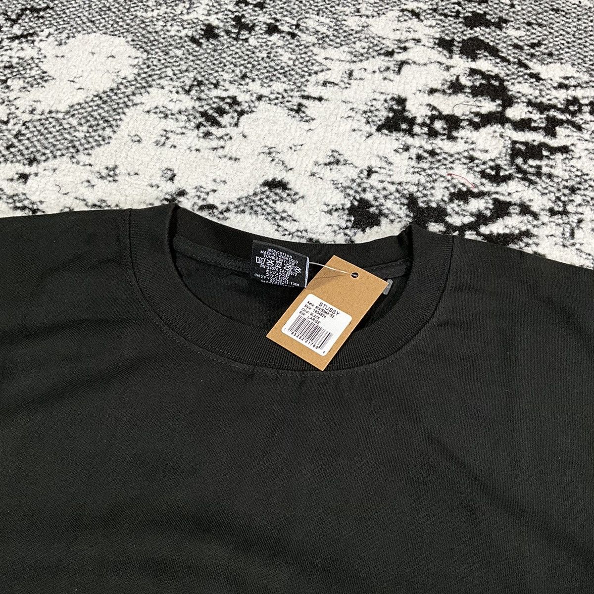 Other STUSSY SKATEMAN TEE BLACK -L Size US L / EU 52-54 / 3 - 6 Thumbnail