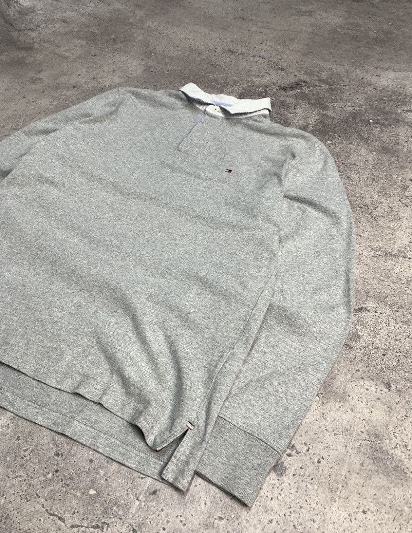 Tommy Hilfiger × Vintage Tommy Hilfiger Rugby Long Sleeve Vintage Size US L / EU 52-54 / 3 - 7 Thumbnail